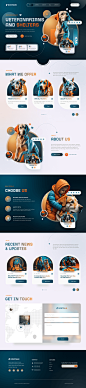 Dog-Training Website Design by Muhammad Muzammil on Dribbble