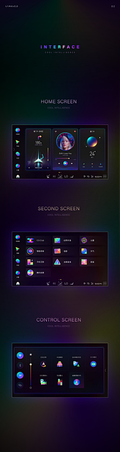 甜酒冲蛋采集到Car-HMI 主题