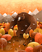 Giant Animals : Illustration project