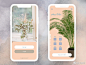 #ui设计# 清新绿植相关App界面设计 ​​​​