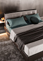 Minotti bedroom: 