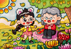 美艺周00采集到儿童画