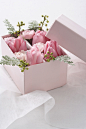 盒子,花,礼物,摄影,粉色_gic7224124_Pink tulips in a gift box_创意图片_Getty Images China