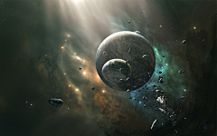 逍遇辰采集到星云宇宙 [数位影像]