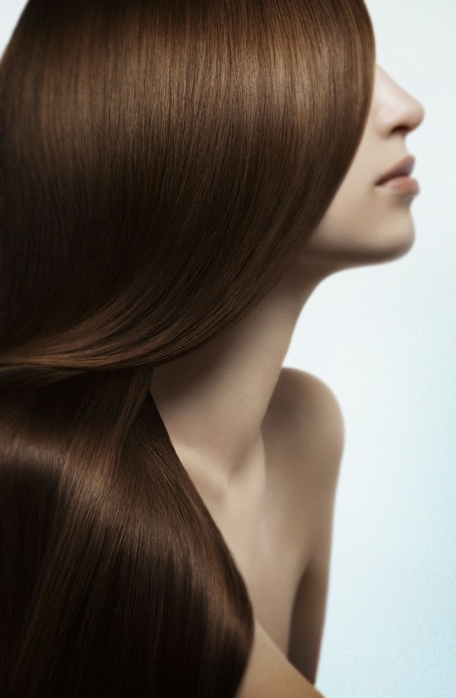 长头发女模特女