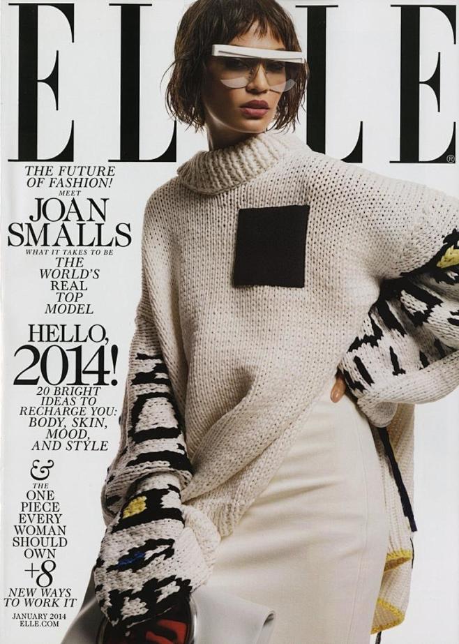 Elle January 2014 Co...