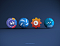 3d icons by Webshocker - Matjaz Valentar on Dribbble