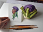 Fruit as Characters : Fruit and Veg-based character design