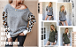 long sleeve soft knit sweater