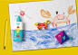 AQUATORY OF FRIENDS : We developed a logo and corporate identity for the company Lubby, which manufactures products for the youngest children, and also created a series of packages for its new line of children's cosmetic products for washing, bathing and 