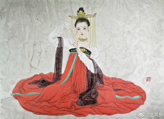 微博：古风梦采集到古风插画