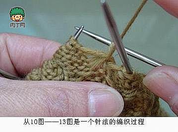 一款帽子的手工编织方法