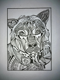 紫练_er采集到黑白画
