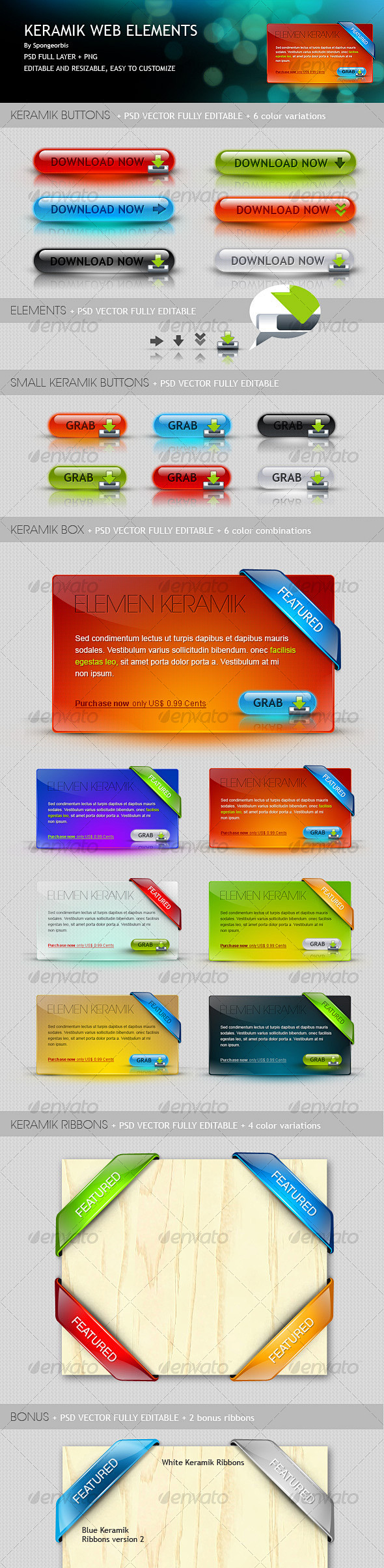 Keramik Web Elements...