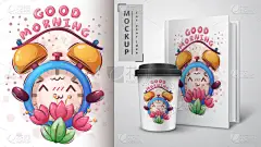 花卉报警器海报及销售.