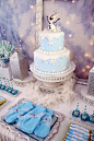 冰雪奇缘主题婚礼蛋糕灵感，美到令人尖叫！