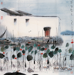 蓝兰180305采集到国画