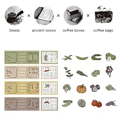 瓜果蔬菜种子包装设计｜农业品牌VI设计视觉