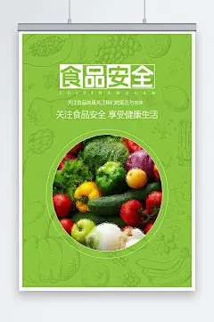最新原创食品安全宣传海报-众图网