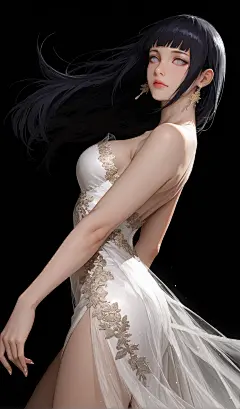 是W3呢：#日向雏田 #雏田壁纸