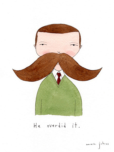 Marc Johns: he overd...