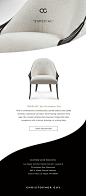 Summer 2018 Introduction - ESPECIAL www.christopherguy.com  #CGLV #LVMKT #lvmkt2018 #ChristopherGuy #chair #artdeco #interior #design #furniture