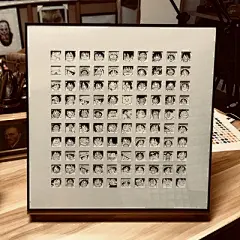 画画的舒克同款客稿镂空卡纸相框动漫海贼装饰画表情包定制格子画-淘宝网
