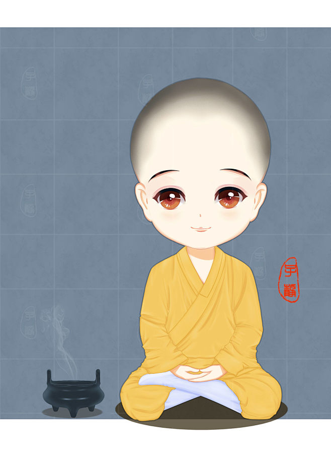 静坐小和尚
