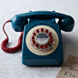 美国代购怀旧风60年代纯色糖果电话机