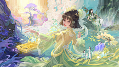 麻烦小姐er采集到水墨风