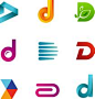 创意d字母logo矢量素材(编号20140817110836)-行业图片