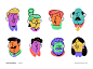 color avatar icons