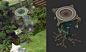 New Journey map fountain prop by DimensionalDrift