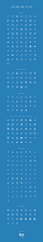 274 Vector Line Icons for free : Completely free vector based line icons for you. In the pack you can find icons in PDF, SVG, EPS, PNG formats and finally as an icon font.