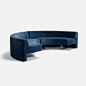 Omnibus Sofas, Pair by Vladimir Kagan for Vladimir Kagan Designs, Inc. image 3: 