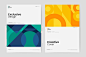 Abstract business cover collection