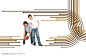 抽象海报-打篮球的青年