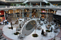 美国德克萨斯州达拉斯新月形酒店庭院 by OJB -mooool设计