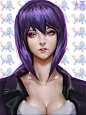 Kusanagi Portrait by Zeronis