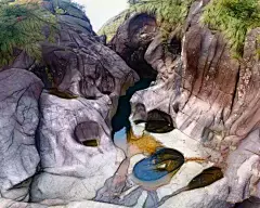  岩石 山石 矿石素材参考 (2546)