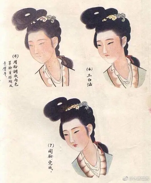 中国传统 工笔仕女技法 -花瓣网