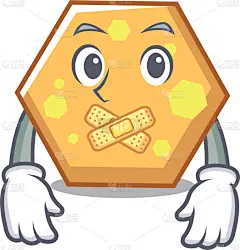 安静,吉祥物,六边形,卡通,时尚,可爱的,商务,几何形状,母亲,技术