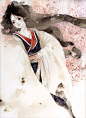 《花·女词》杏花