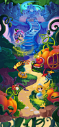 Maps for Match3 game Jacky's Farm and the Beanstalk : Maps for Match 3 game 