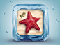 Create a Beautifully Designed 3D Starfish Icon