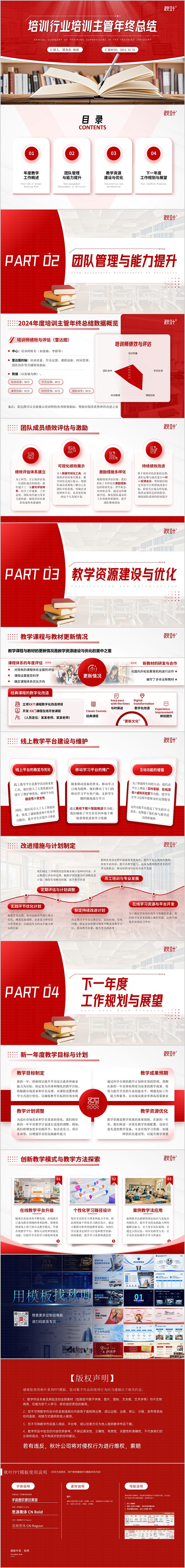9-教育培训行业年终总-学术风