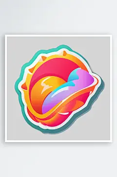 海螺贴图插画中的艺术细节与描绘-众图网