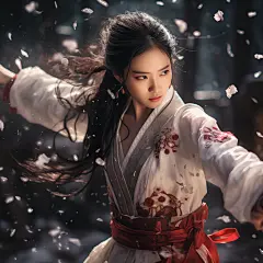 ai古风女