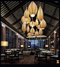 新中式古典铁艺鸟笼吊灯酒店复古客厅餐厅吊灯工程创意造型吊灯-淘宝网