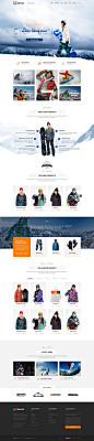 Mount服饰电子商务网站模板设计，来源自黄蜂网http://woofeng.cn/